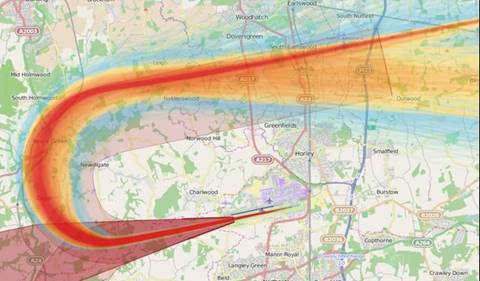 Gatwick Flight Path Noise Map Gatwick Route 4 Campaign – Plane Justice